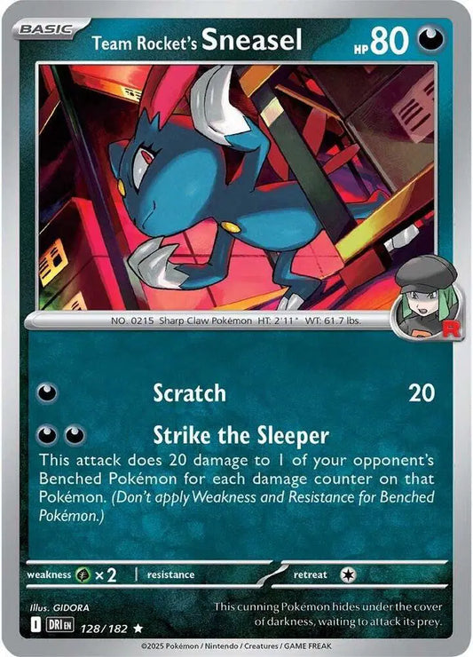 Team Rocket's Sneasel Holofoil