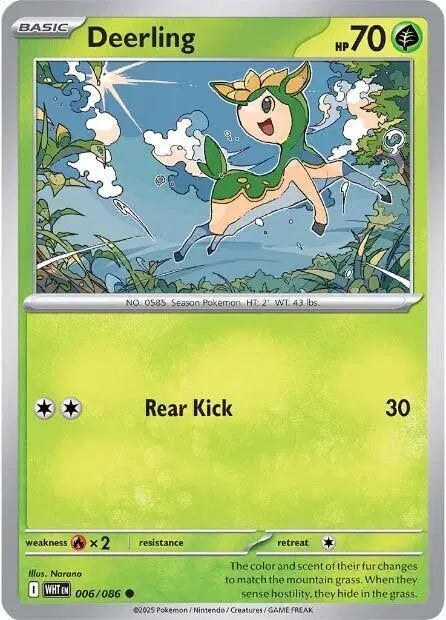 Deerling Reverse Holofoil
