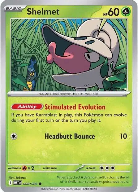 Shelmet Reverse Holofoil