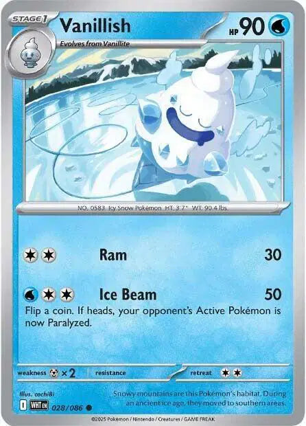 Vanillish Reverse Holofoil