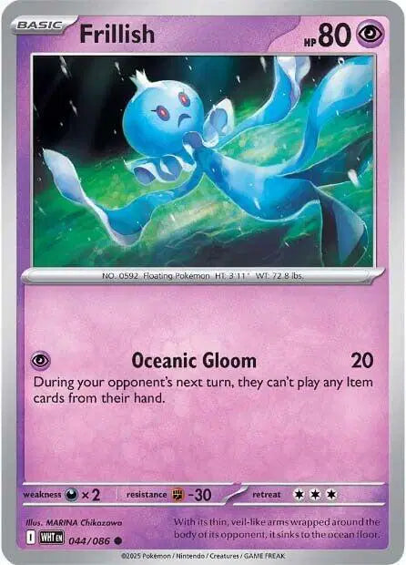 Frillish Reverse Holofoil