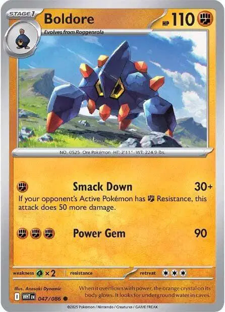 Boldore Reverse Holofoil