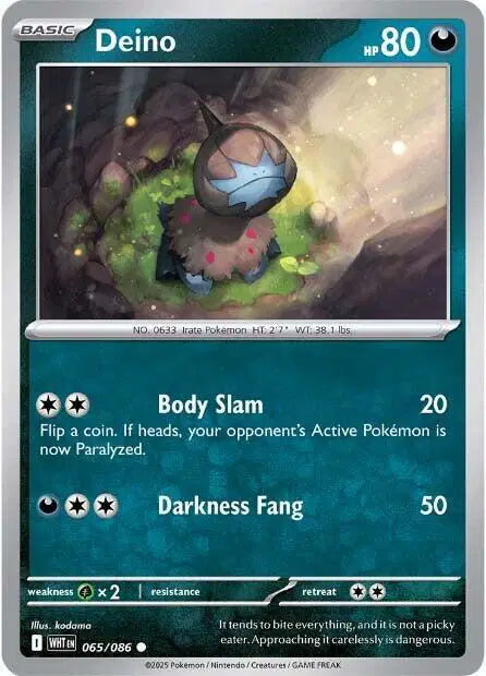 Deino Reverse Holofoil