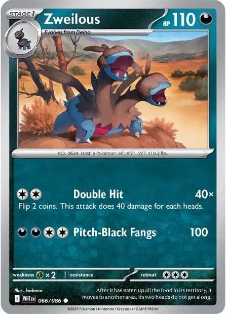 Zweilous Reverse Holofoil