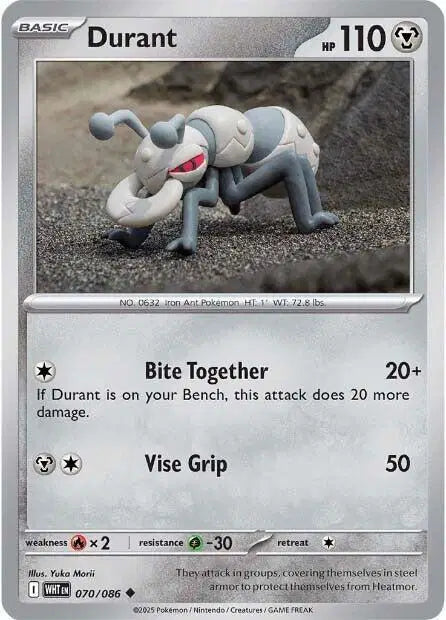 Durant Reverse Holofoil