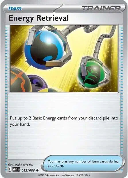Energy Retrieval Reverse Holofoil