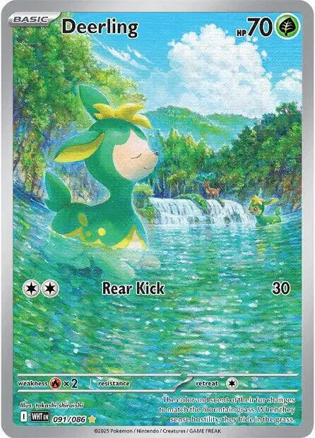 Deerling Illustration Rare