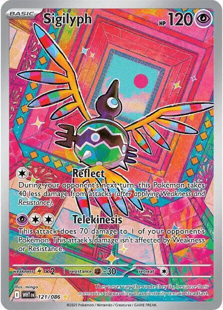 Sigilyph Illustration Rare