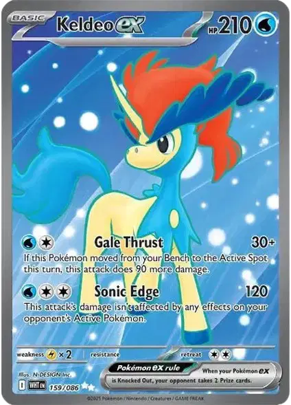 Keldeo ex Ultra Rare