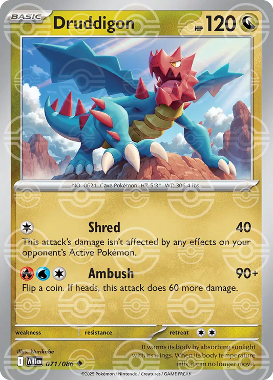 Druddigon (Poke Ball Pattern)