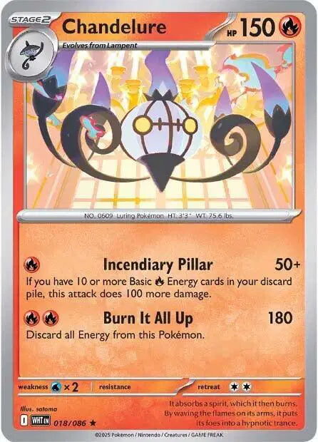 Chandelure Holofoil