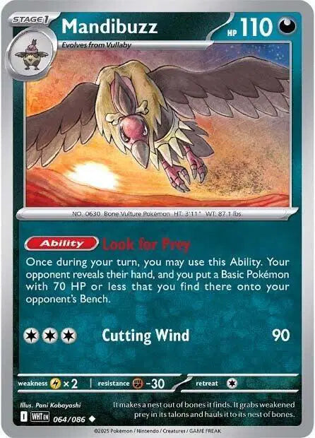 Mandibuzz Reverse Holofoil