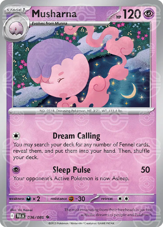 Musharna (Master Ball Pattern)