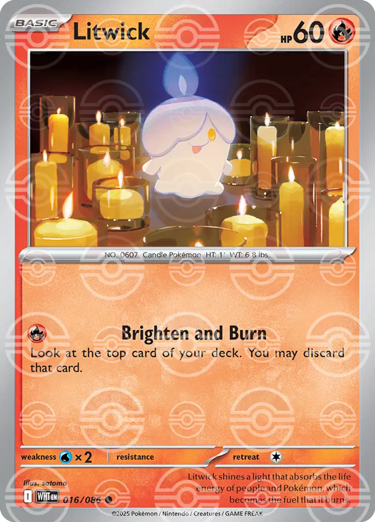 Litwick (Poke Ball Pattern)