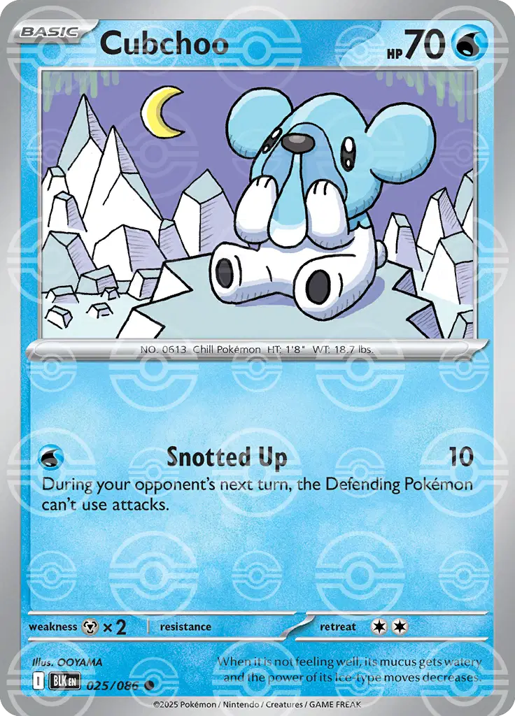Cubchoo (Poke Ball Pattern)