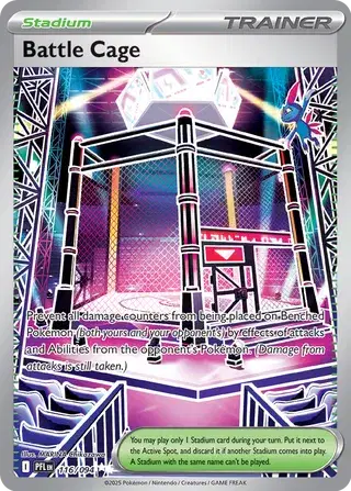 ⚔️ Near Mint 2025 Pokémon Battle Cage Ultra Rare – Phantasmal Flames #116/094 ⚔️