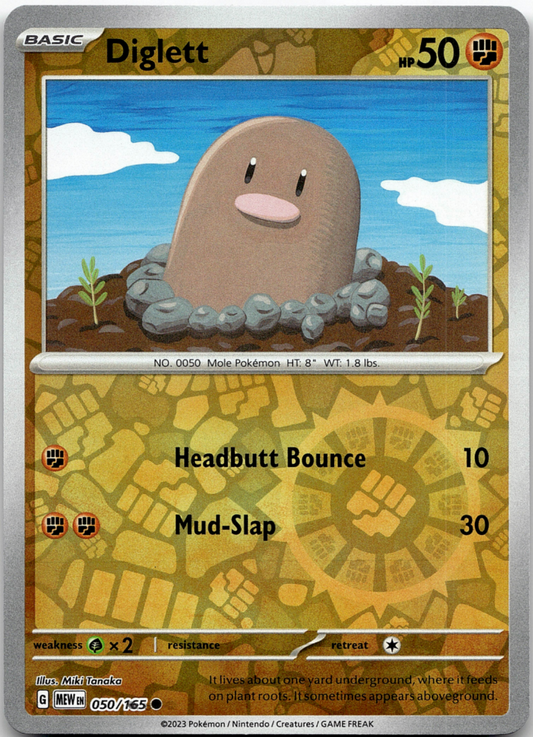 Diglett Reverse Holofoil