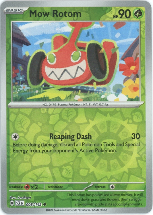 Mow Rotom Reverse Holofoil