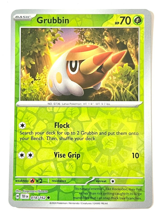 🍃 Near Mint 2024 Pokémon Breloom Reverse Holo – Temporal Forces #007/162 🍃