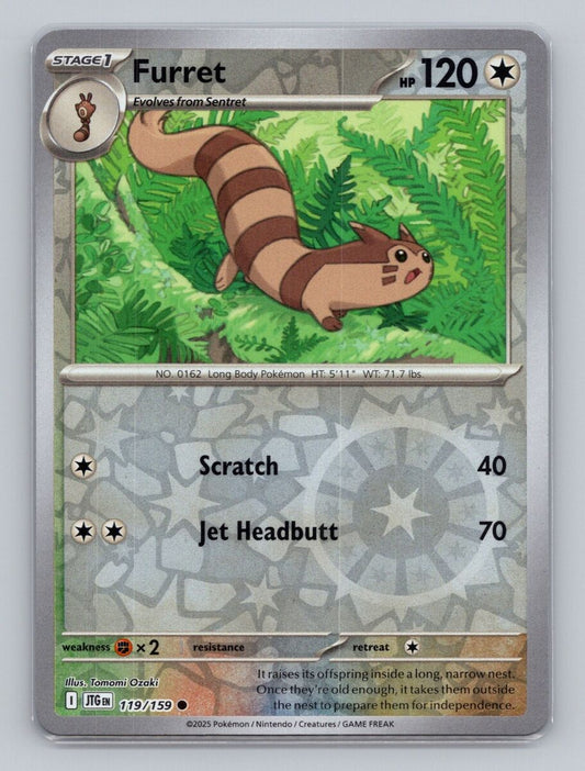 Furret Reverse Holofoil