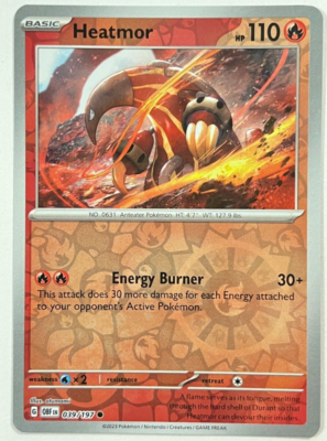 Heatmor Reverse Holofoil