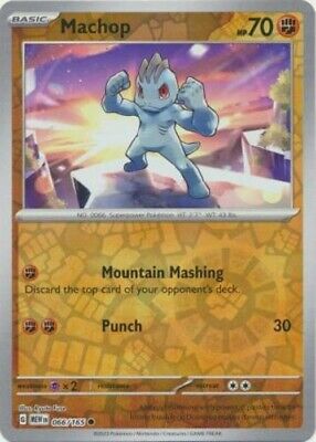 Machop Reverse Holofoil