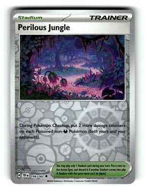 Near Mint 2024 Pokémon Perilous Jungle Reverse Holo – Temporal Forces #156/162 | Special Trainer Card