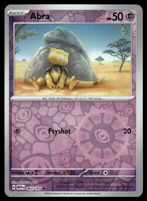 Abra Reverse Holofoil