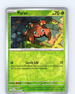 Paras Reverse Holofoil