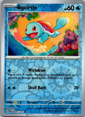 Squirtle Reverse Holofoil