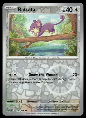 Rattata Reverse Holofoil