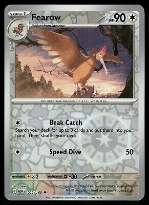Fearow Reverse Holofoil