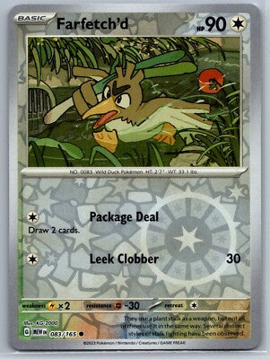 Farfetch'd Reverse Holofoil