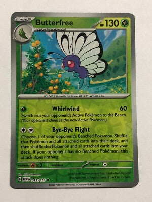 Butterfree Reverse Holofoil