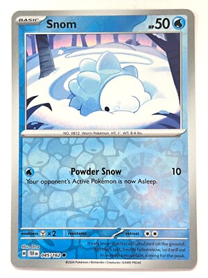 Near Mint 2024 Pokémon Keldeo Reverse Holo – Temporal Forces #045/162 | Legendary Water-Type TCG Card