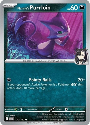 Marnie's Purrloin Reverse Holofoil