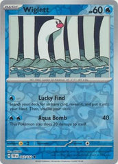 Near Mint 2024 Pokémon Wiglett Reverse Holo – Temporal Forces #046/162 | Water-Type TCG Card